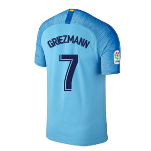 Atletico Madrid 2018-19 Away Shirt (S) (Mint) (Griezmann 7)_1