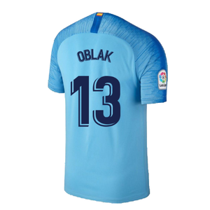 Atletico Madrid 2018-19 Away Shirt (M) (Good) (Oblak 13)_1