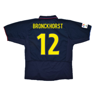 Barcelona 2003-04 Third Shirt (L) (Fair) (Bronckhorst 12)_1