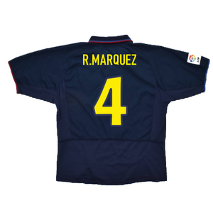 Barcelona 2003-04 Third Shirt (L) (Fair) (R.Marquez 4)_1