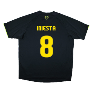 Barcelona 2008-09 Nike Training Shirt (2XL) (Iniesta 8) (Excellent)_1