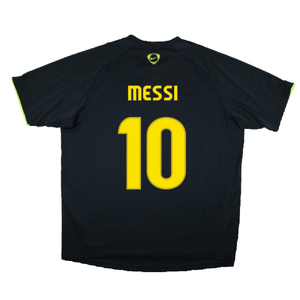 Barcelona 2008-09 Nike Training Shirt (2XL) (Messi 10) (Excellent)_1