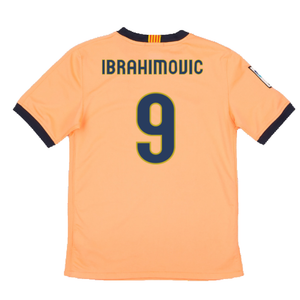 Barcelona 2009-10 Away Shirt (S) (Excellent) (Ibrahimovic 9)_1