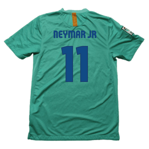 Barcelona 2010-11 Away Shirt (S) (Good) (Neymar JR 11)_1