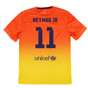 Barcelona 2012-13 Away Shirt (Sponsorless) (LB) (NEYMAR JR 11) (Very Good)_1