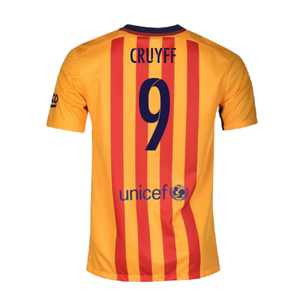 Barcelona 2015-16 Away Shirt (XLB) (Excellent) (Cruyff 9)_1