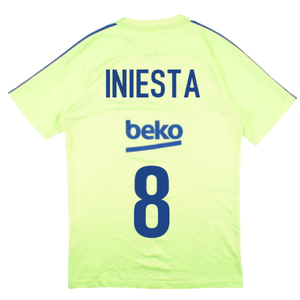 Barcelona 2016-17 Nike Training Shirt (S) (Iniesta 8) (Good)_1