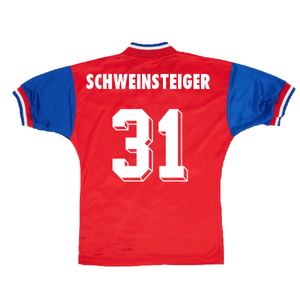 Bayern Munich 1993-95 Home Shirt (S) (Very Good) (Schweinsteiger 31)_1