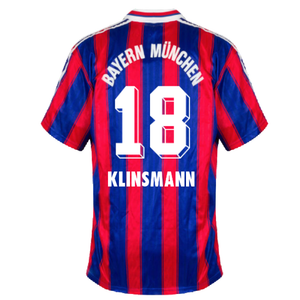 Bayern Munich 1995-97 Home Shirt (Boys 26/28 7-8y) (Excellent) (Klinsmann 18)_1