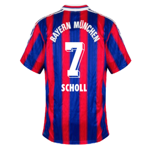 Bayern Munich 1995-97 Home Shirt (Boys 26/28 7-8y) (Excellent) (Scholl 7)_1