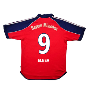 Bayern Munich 1999-01 Home Shirt (Excellent) (Elber 9)_1