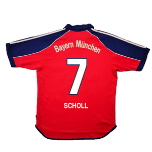 Bayern Munich 1999-01 Home Shirt (S) (Excellent) (Scholl 7)_1