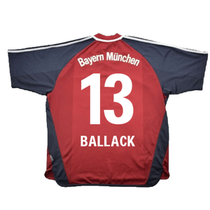 Bayern Munich 2001-02 Home Shirt (S) (Very Good) (Ballack 13)_1