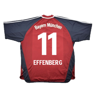 Bayern Munich 2001-02 Home Shirt (S) (Good) (Effenberg 11)_1