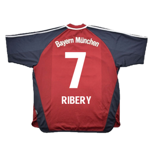 Bayern Munich 2001-02 Home Shirt (S) (Good) (Ribery 7)_1