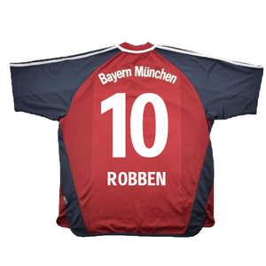 Bayern Munich 2001-02 Home Shirt (S) (Good) (Robben 10)_1