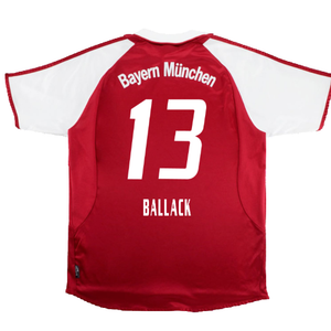 Bayern Munich 2003-04 Home Shirt (Very Good) (Ballack 13)_1