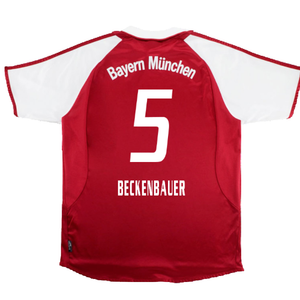 Bayern Munich 2003-04 Home Shirt (Very Good) (Beckenbauer 5)_1