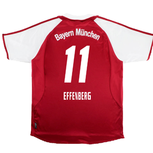 Bayern Munich 2003-04 Home Shirt (Very Good) (Effenberg 11)_1