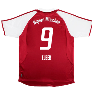 Bayern Munich 2003-04 Home Shirt (Good) (Elber 9)_1