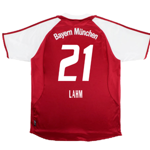 Bayern Munich 2003-04 Home Shirt (XL) (Very Good) (Lahm 21)_1