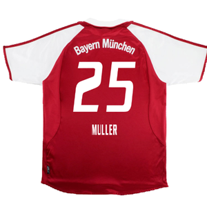 Bayern Munich 2003-04 Home Shirt (Good) (Muller 25)_1