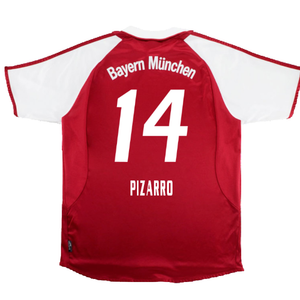 Bayern Munich 2003-04 Home Shirt (XL) (Very Good) (Pizarro 14)_1