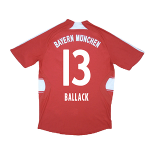 Bayern Munich 2007-09 Home Shirt (M) (Fair) (Ballack 13)_1