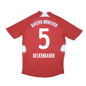 Bayern Munich 2007-08 Home Shirt (M) (Very Good) (Beckenbauer 5)_1