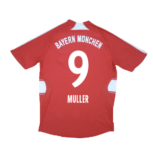 Bayern Munich 2007-09 Home (M) (Very Good) (Muller 9)_1