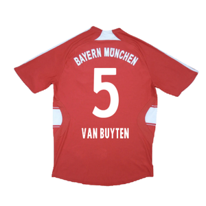 Bayern Munich 2007-08 Home Shirt (M) (Very Good) (Van Buyten 5)_1