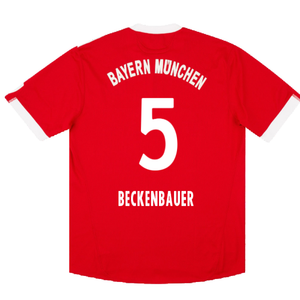 Bayern Munich 2009-10 Home Shirt (Excellent) (Beckenbauer 5)_1