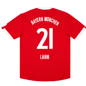 Bayern Munich 2009-10 Home Shirt (L) (Excellent) (Lahm 21)_1