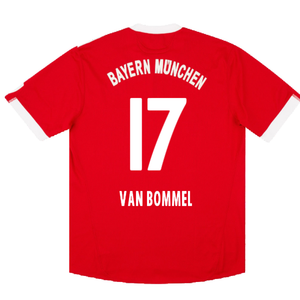 Bayern Munich 2009-10 Home Shirt (XL) (Good) (Van Bommel 17)_1