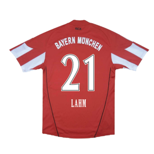 Bayern Munich 2010-11 Home Shirt (Excellent) (Lahm 21)_1