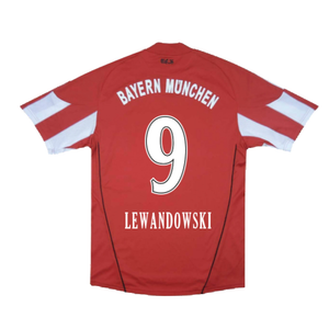 Bayern Munich 2010-11 Home Shirt (Excellent) (Lewandowski 9)_1