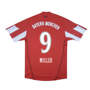 Bayern Munich 2010-11 Home Shirt (Good) (Muller 9)_1