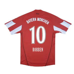 Bayern Munich 2010-11 Home Shirt (Excellent) (Robben 10)_1