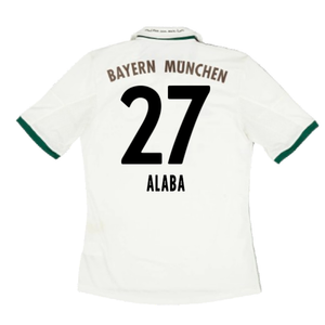 Bayern Munich 2013-14 Away Shirt (XXL) (Good) (Alaba 27)_1