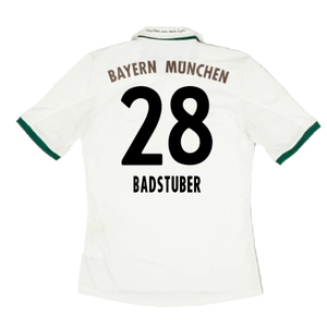 Bayern Munich 2013-14 Away Shirt (XXL) (Good) (Badstuber 28)_1