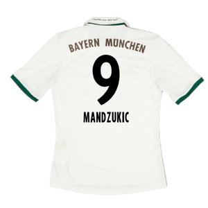 Bayern Munich 2013-14 Away Shirt (S) (Excellent) (Mandzukic 9)_1