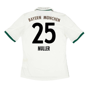 Bayern Munich 2013-14 Away Shirt (L) (Very Good) (Muller 25)_1