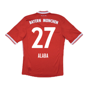 Bayern Munich 2013-14 Home Shirt (Excellent) (Alaba 27)_1