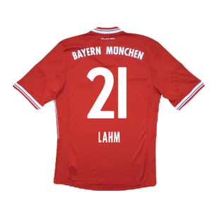 Bayern Munich 2013-14 Home Shirt (S) (Excellent) (Lahm 21)_1