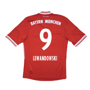 Bayern Munich 2013-14 Home Shirt (S) (Excellent) (Lewandowski 9)_1