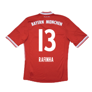 Bayern Munich 2013-14 Home Shirt (S) (Excellent) (Rafinha 13)_1