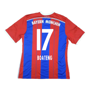 Bayern Munich 2014-15 Home Shirt (S) (Excellent) (Boateng 17)_1