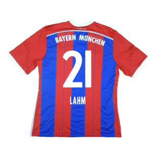 Bayern Munich 2014-15 Home Shirt (S) (Mint) (Lahm 21)_1