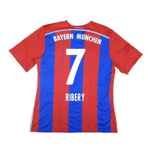 Bayern Munich 2014-15 Home Shirt (S) (Mint) (Ribery 7)_1