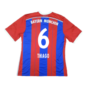 Bayern Munich 2014-15 Home Shirt (S) (Mint) (Thiago 6)_1